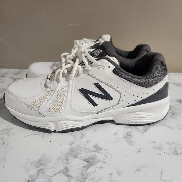 New Balance 519 Athletic Sneakers White/Grey Size 11 Like New Condition - Picture 3 of 8